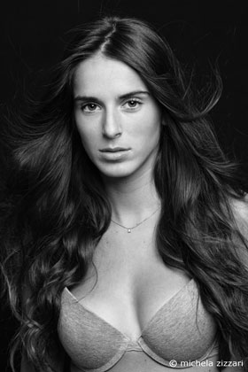 black and white portrait ph. Michela Zizzari