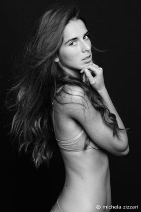 black and white portrait ph. Michela Zizzari