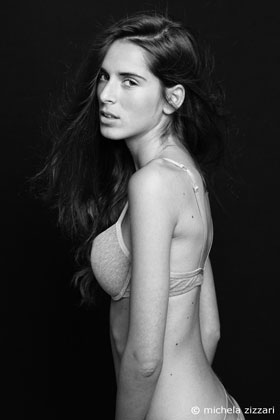 black and white portrait ph. Michela Zizzari