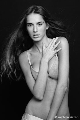black and white portrait ph. Michela Zizzari