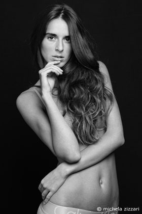 black and white portrait ph. Michela Zizzari