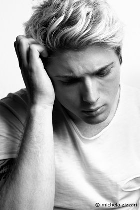 black and white portrait ph. Michela Zizzari