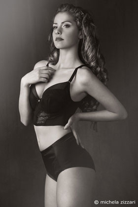 black and white portrait ph. Michela Zizzari