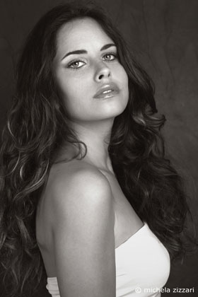 black and white portrait ph. Michela Zizzari